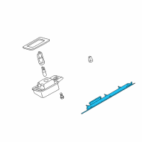 OEM Infiniti QX50 Lamp Assembly-Stop, High Mounting Diagram - 26590-1BA0A