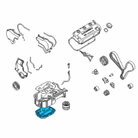 OEM 2005 Dodge Stratus Pan-Engine Oil Diagram - MD320639