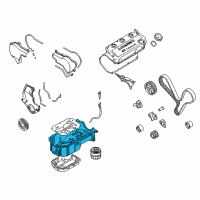 OEM 2003 Dodge Stratus Pan-Engine Oil Diagram - MD350318