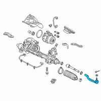OEM 2021 Honda Insight End Complete, Tie Rod Diagram - 53560-TBA-A01