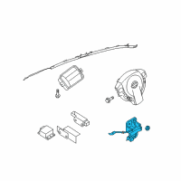 OEM 2008 Nissan Altima Sensor-Side Air Bag Diagram - 98830-ET08A