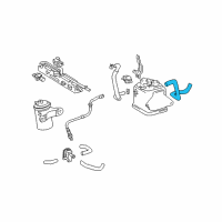 OEM 2000 Toyota Sienna Hose, Fuel Diagram - 77259-45010