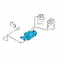 OEM BMW X6 Rp Air Supply System Diagram - 37-20-6-875-177