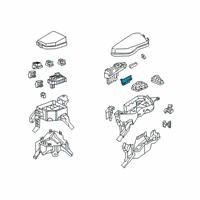 OEM 2021 Toyota RAV4 Prime Fuse Holder Diagram - 82620-33130