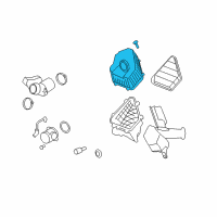OEM 2009 Chevrolet Traverse Cover Asm-Air Cleaner Housing Diagram - 25847284