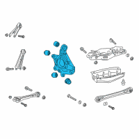 OEM 2016 Chevrolet Camaro Knuckle Diagram - 84755513