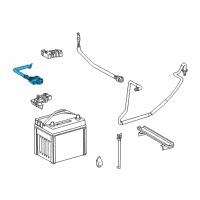 OEM 2011 Lexus HS250h Wire, Frame Diagram - 82164-75021