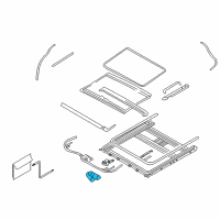 OEM Kia Motor Assembly-Sunroof Diagram - 816314D000