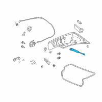 OEM 2008 Pontiac G8 Support Strut Diagram - 92213658