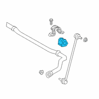 OEM Lexus UX250h Bush, STABILIZER Diagram - 48815-10121