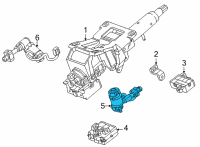 OEM 2020 Cadillac CT5 Power Actuator Diagram - 84228111