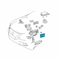 OEM 2012 Lexus RX350 Block Assy, Engine Room Junction Diagram - 82720-48090