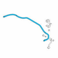 OEM 2019 Nissan Rogue Stabilizer-Rear Diagram - 56230-4BA1B