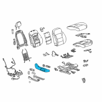 OEM 2020 Buick Enclave Adjuster Switch Diagram - 90921292