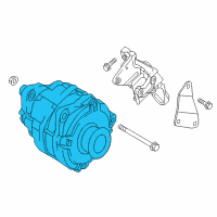 OEM 2021 Nissan Titan XD ALTERNATOR Diagram - 23100-EZ30A