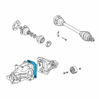 OEM 1999 BMW 318ti Gasket Asbestos Free Diagram - 33-11-1-210-428