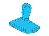 OEM 2022 Cadillac CT5 Shift Knob Diagram - 24046078