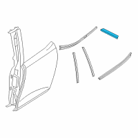 OEM BMW i3 Cover, Column D, Left Diagram - 51-13-7-453-549