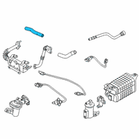 OEM Hyundai Hose-EGR Cooler "A" Diagram - 28421-2M100