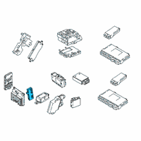 OEM 2022 BMW X5 CONTROL UNIT FOR DECKLID FUN Diagram - 61-35-5-A19-DB4