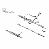 OEM 2001 Chrysler Sebring BUSHING-Steering Gear Diagram - MR519041