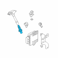 OEM Infiniti QX56 Spark Plug Diagram - 22401-1LA1C