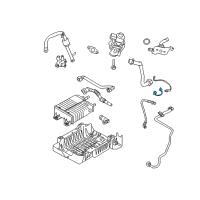 OEM 2008 Mercury Milan Upper Oxygen Sensor Diagram - 5L8Z-9F472-AA