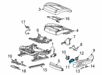 OEM 2021 Chevrolet Tahoe Seat Switch Diagram - 84689839