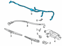 OEM Jeep Grand Cherokee L WASHER Diagram - 68545112AA