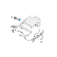 OEM 2019 Nissan Pathfinder THERMOSTAT Gasket Diagram - 21049-ZL80B
