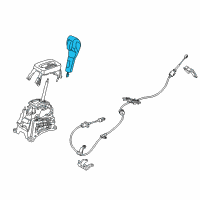 OEM Shift Knob Diagram - CN1Z-7213-CA