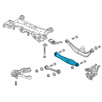 OEM 2019 Honda Odyssey Arm, Right Rear (Lower) Diagram - 52350-THR-A00