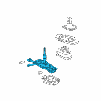 OEM 2015 Chevrolet SS Gear Shift Assembly Diagram - 92283545