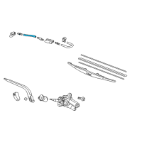 OEM 2020 Honda Fit Tube J, RR. Washer (Denso) Diagram - 76825-SH0-A02