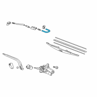 OEM 2020 Honda Fit Tube J (With Spring) Diagram - 76826-T5R-A01