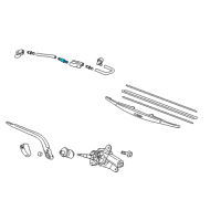 OEM 2017 Honda Fit Valve, One-Way (Denso) Diagram - 76826-SH0-A02