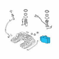 OEM 2016 BMW M6 Control Unit For Fuel Pump Diagram - 16-14-7-358-145