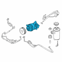 OEM 2012 BMW X5 Tandem Pump Diagram - 32-41-6-788-960