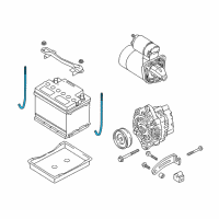 OEM Kia Rio Clamp Bolt Diagram - 0025954292A