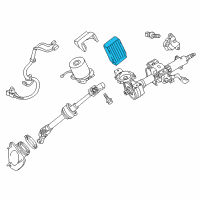 OEM 2015 Toyota Camry Control Module Diagram - 89650-06380