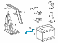 OEM Toyota Hose Diagram - 28885-F0070