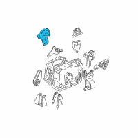 OEM 1999 Chevrolet Malibu Brace-Transaxle Diagram - 22652765