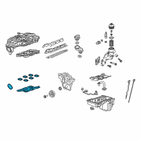 OEM Buick LaCrosse Gasket Kit Diagram - 12691199