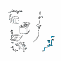 OEM Chevrolet Equinox Negative Cable Diagram - 20955244
