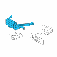 OEM 2017 Infiniti QX50 Distance Sensor Assembly Diagram - 28437-3WV0B