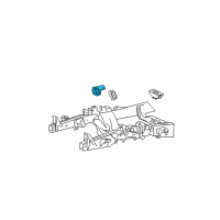 OEM 2002 Ford Expedition Front Mount Diagram - XL7Z-6038-BA