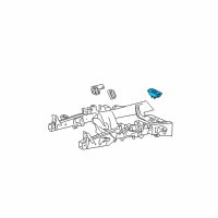 OEM 1998 Ford Expedition Rear Mount Diagram - F85Z-6068-EA