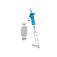 OEM Lexus UX250h Rear Suspension Support Assembly Diagram - 48750-76010