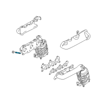 OEM 2004 Chevrolet Tracker Bolt, Exhaust Manf Stud (On Esn) Diagram - 91177542