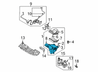 OEM 2021 Hyundai Elantra Body-Air Cleaner Diagram - 28112-AA000